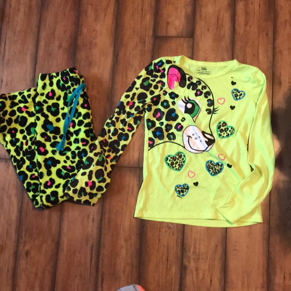 justice matching set of pajamas